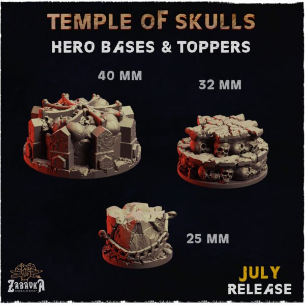 Temple of Skulls -Hero Bases & Toppers