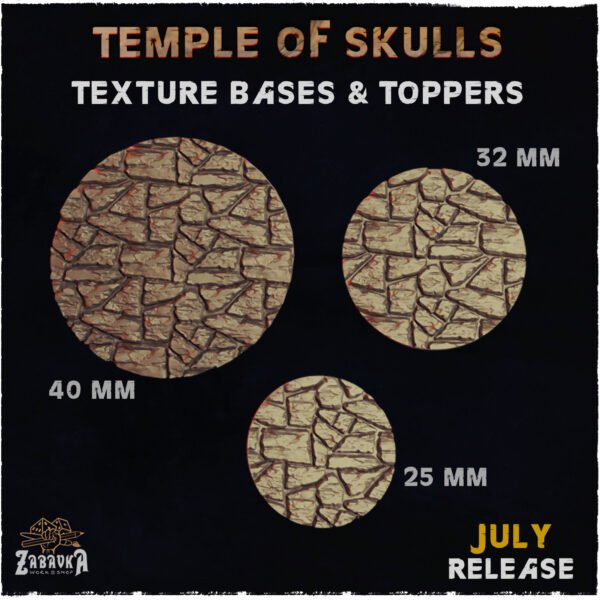 Temple of Skulls -texture Bases & Toppers