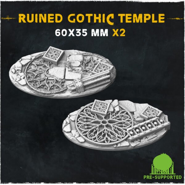 Ruined Gothic Temple - bases