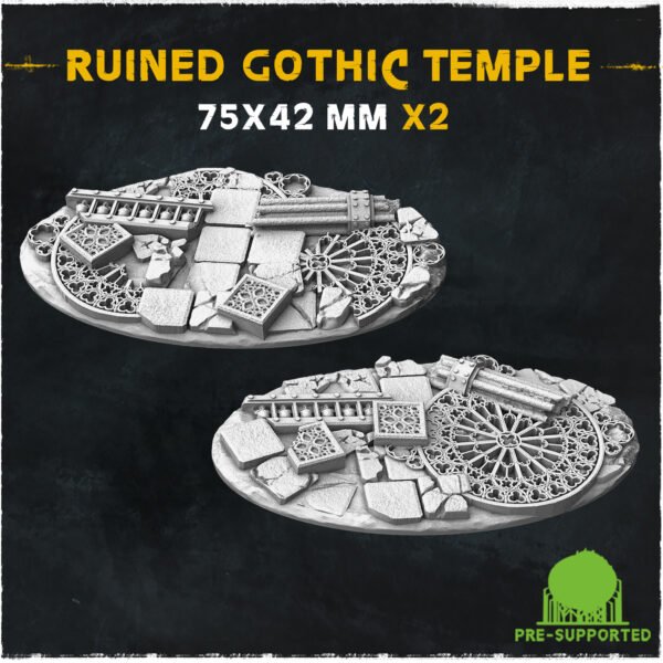 Ruined Gothic Temple - bases