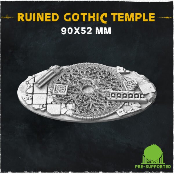 Ruined Gothic Temple - bases