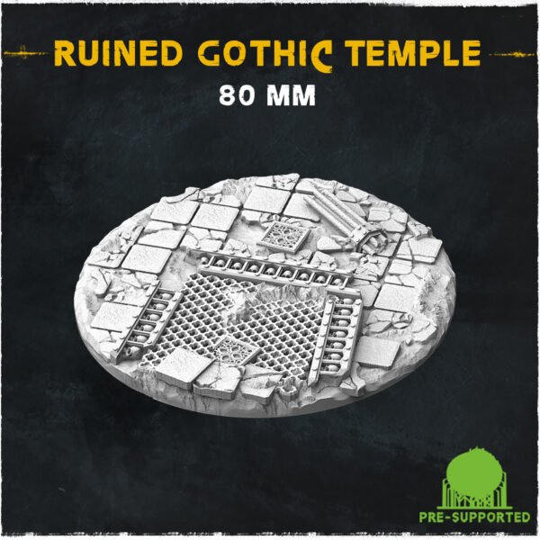 Ruined Gothic Temple - bases