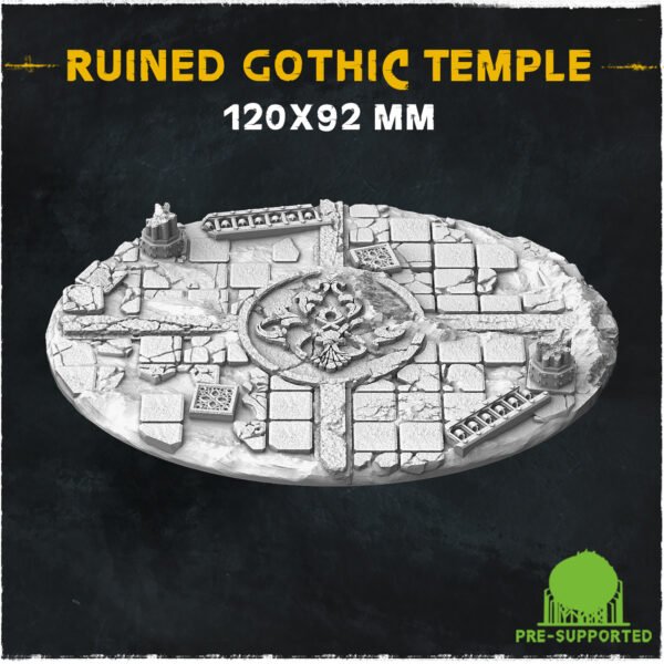 Ruined Gothic Temple - bases