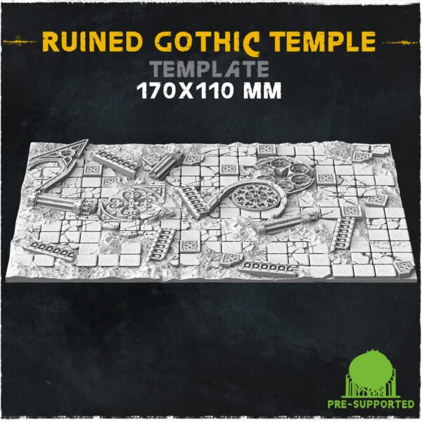 Ruined Gothic Temple - bases