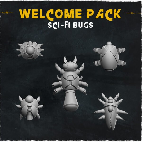 welcome pack - sci-fi bugs