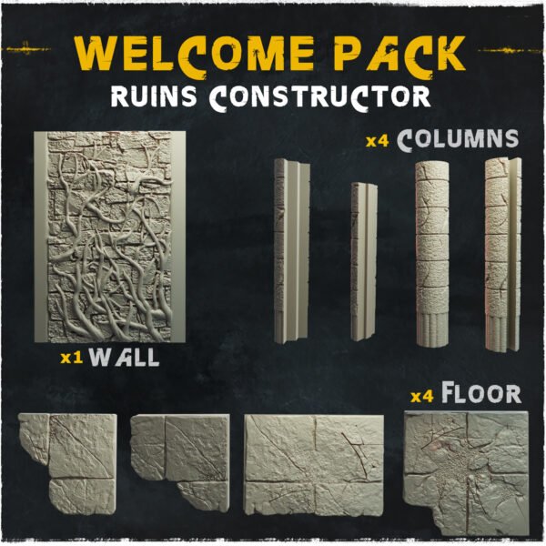 welcome pack - ruins constructors