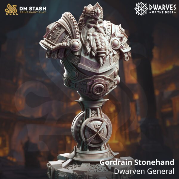 Gordrain Stonehand– BUST