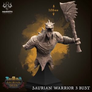 Saurian Warrior – BUST