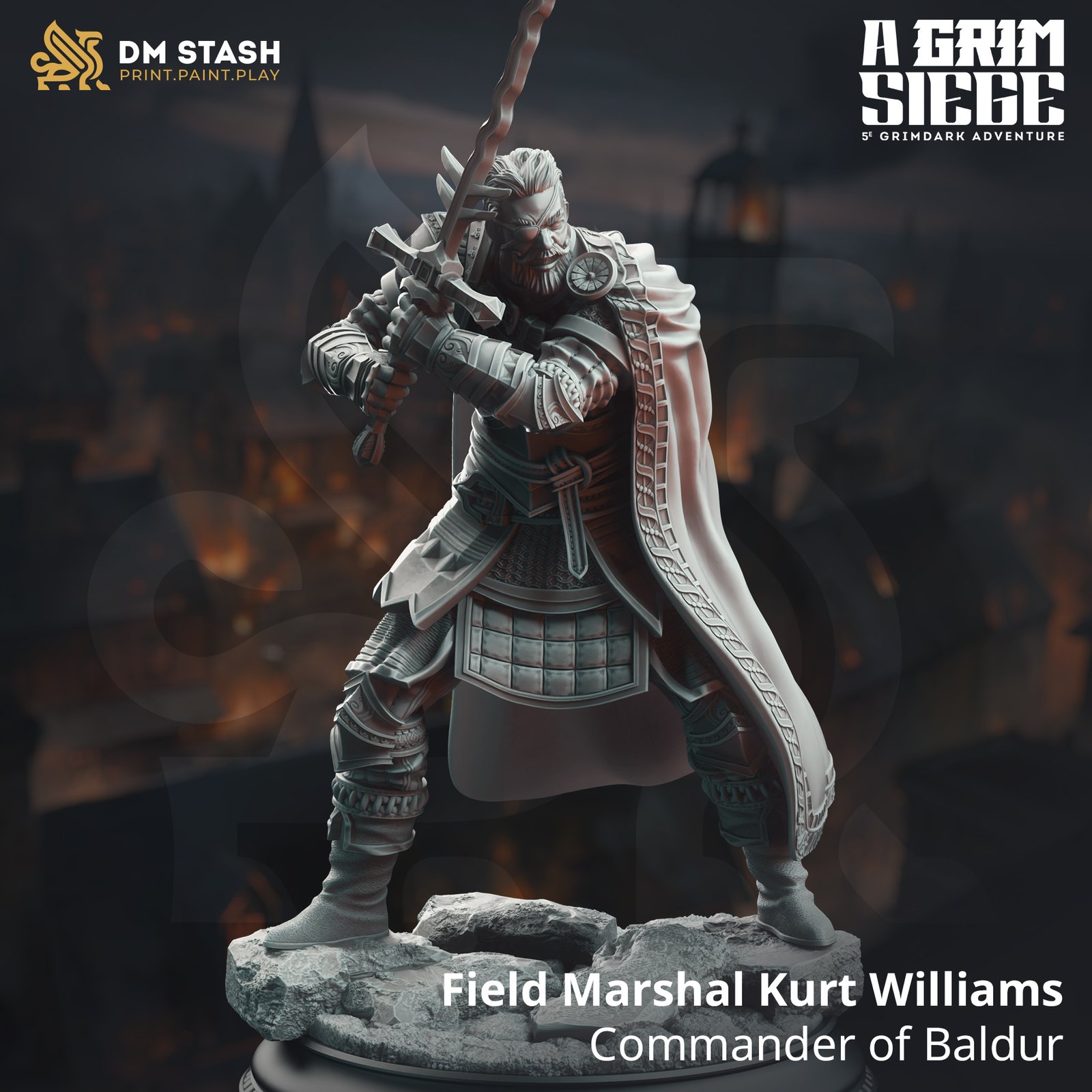 Field Marshal Kurt Williams - Commander of Baldur