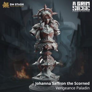 Johanna Saffron the Scorned - Vengeance Paladin – BUST