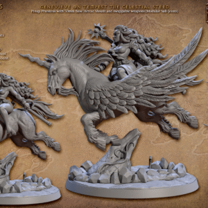 Tempest the Celestial Steed Pinup