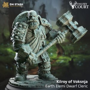 Kilroy of Voksnja - Earth Elemi Dwarf Cleric