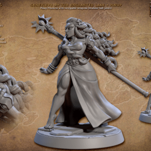 Genevieve of the Enchanted Lake Pinup