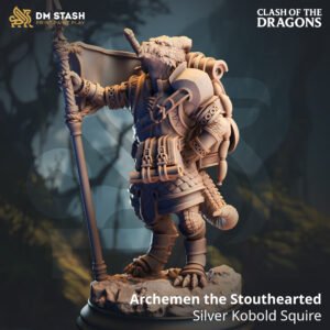 Archemen the Stouthearted - Silver Kobold Squire