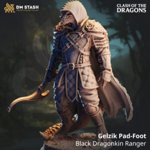 Gelzik Pad-Foot - Black Dragonkin Ranger