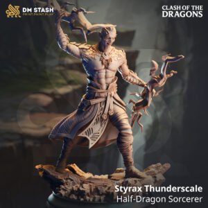 Styrax Thunderscale - Half-Dragon Sorcerer