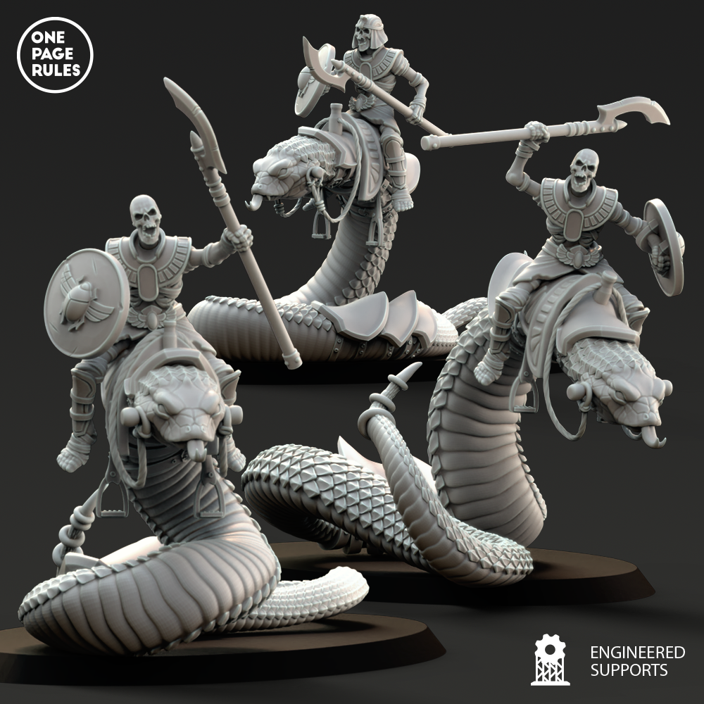 mummified undead – Snake Riders