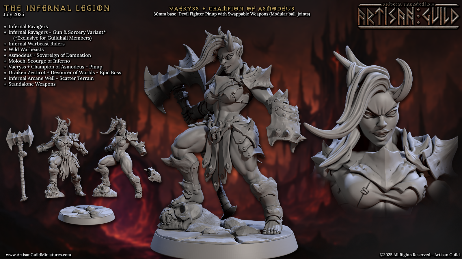 Vaeryss, Champion of Asmodeus Pinup