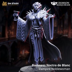Baroness Noctra de Blanc - Vampire Noblewoman