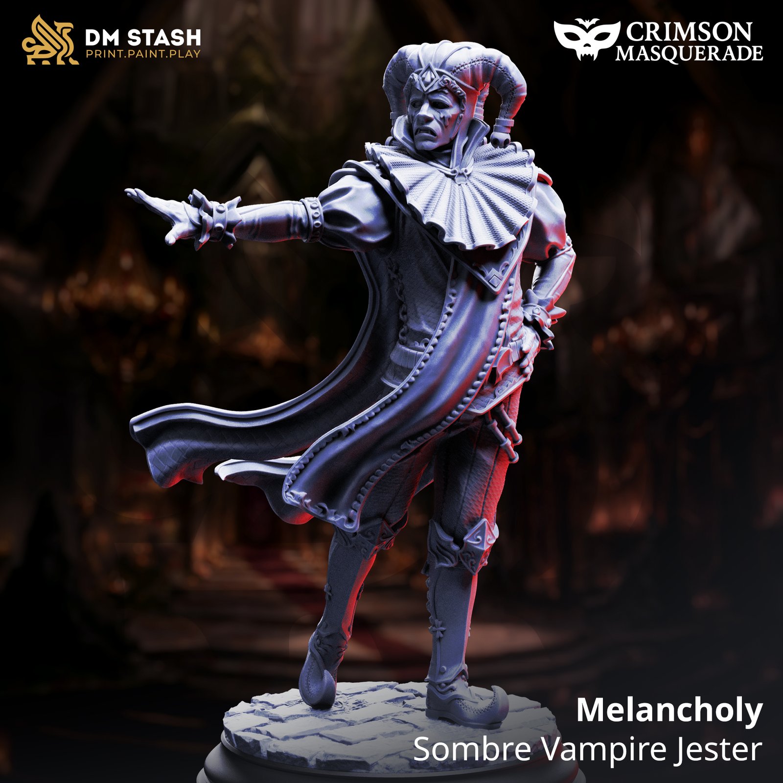 Melancholy – Sombre Vampire Jester