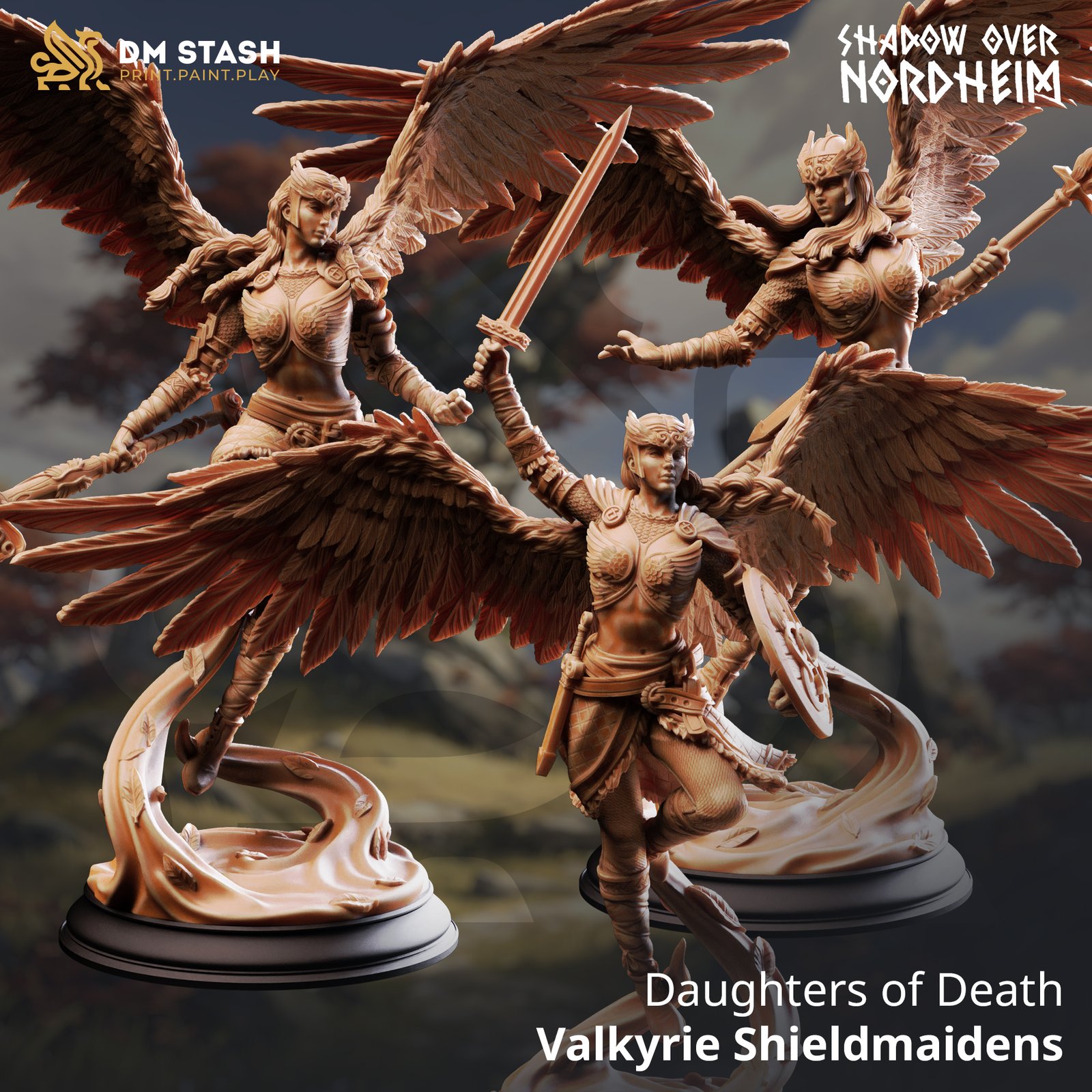 Daughters of Death - Valkyrie Shieldmaidens