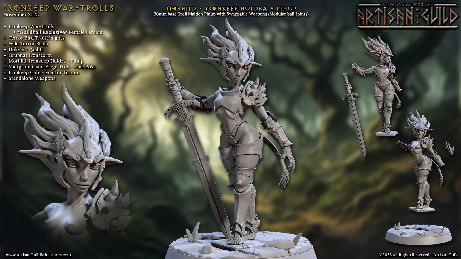 Morhild, Ironkeep Huldra Pinup