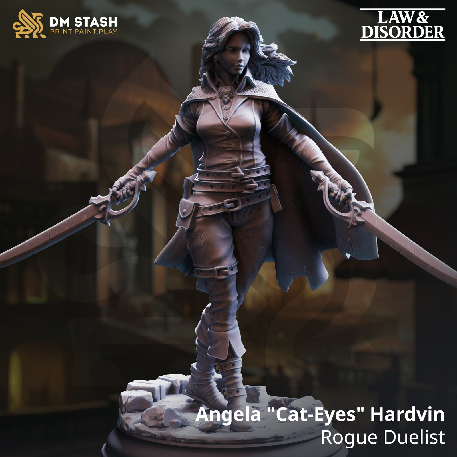 Angela Cat-Eyes Hardvin - Rogue Duelist
