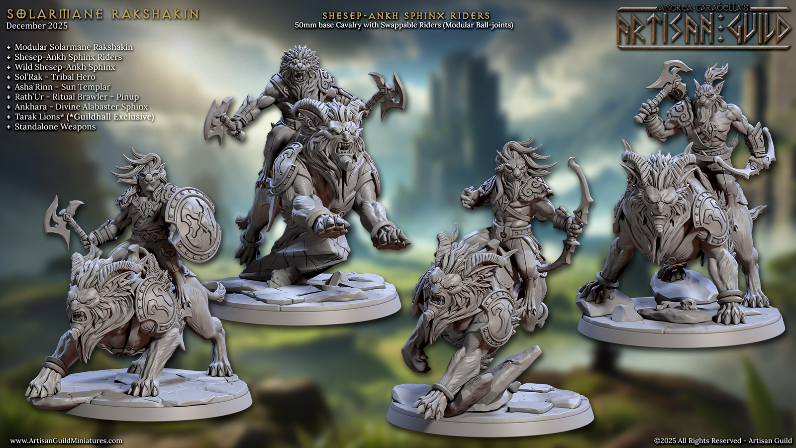 Shesep-Ankh Sphinx Riders tir