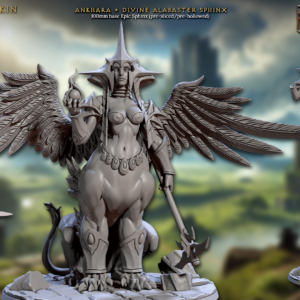 Ankhara, Divine Alabaster Sphinx