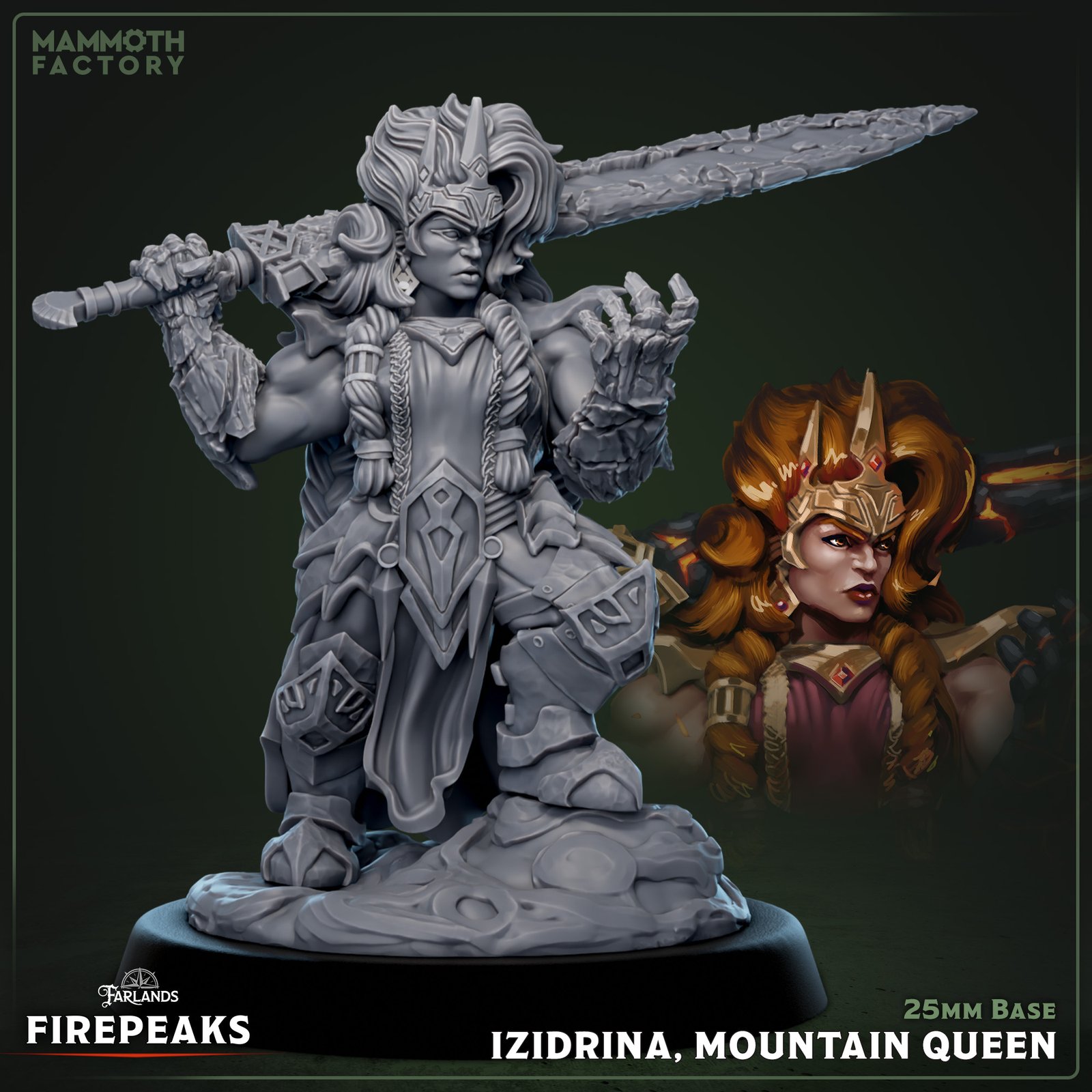 Izidrina, Mountain Queen