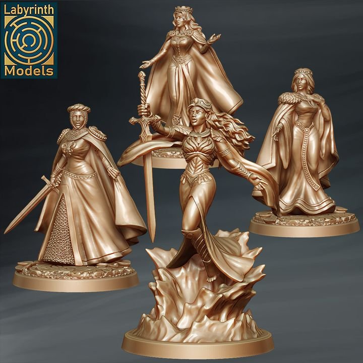 Dames de la Legende Arthurienne