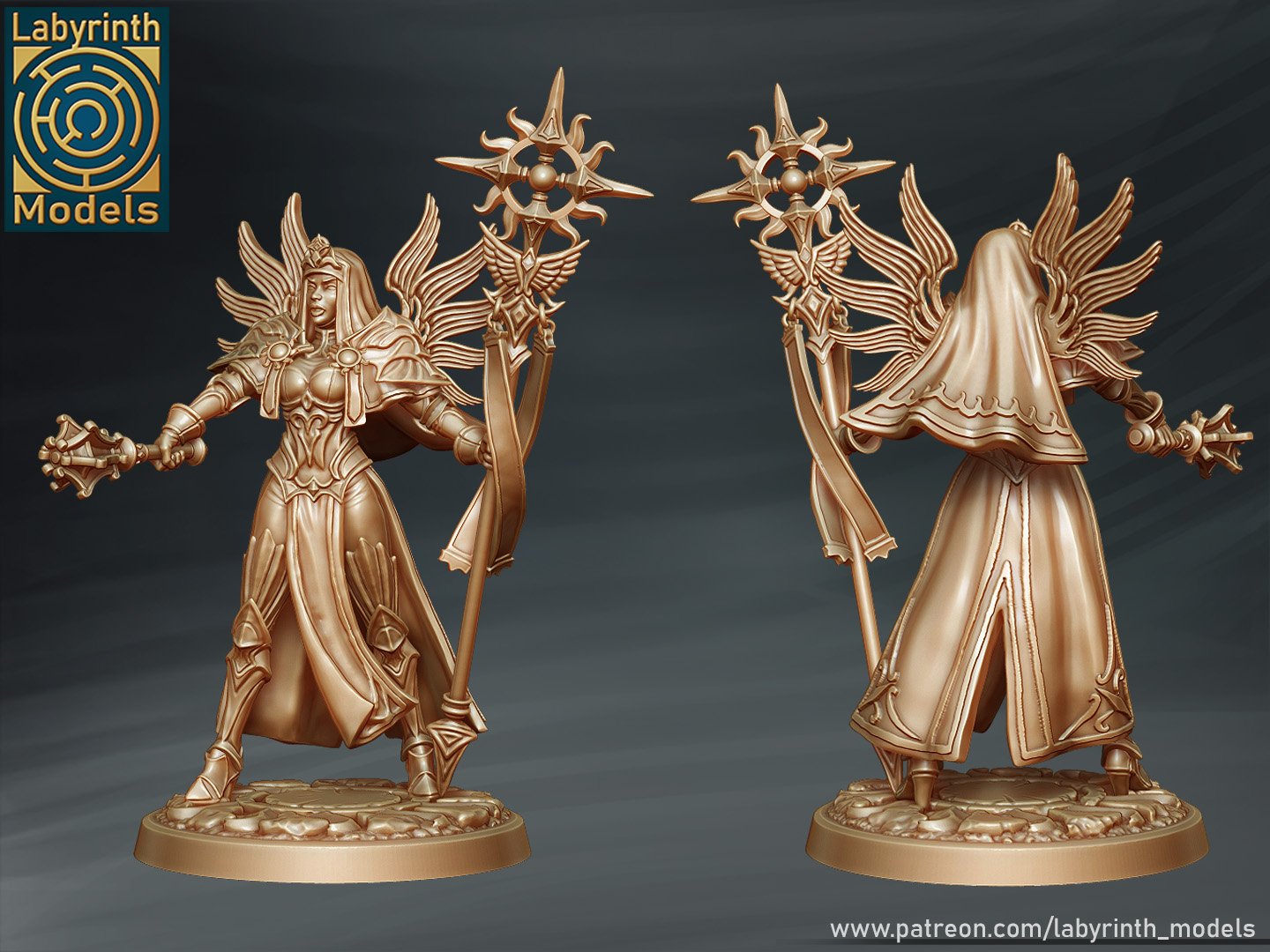 Abbesse en Armure Complete - Image 2