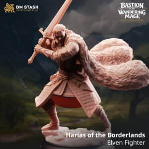 Harias of the Borderlands - Elven Fighter