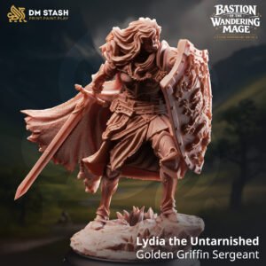 Lydia the Untarnished - Golden Griffin Sergeant