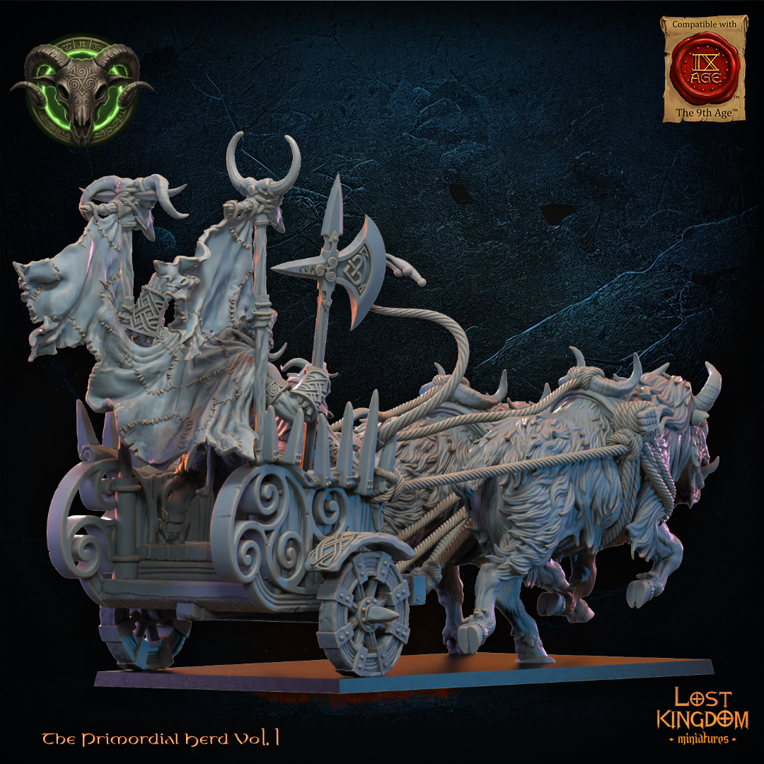 Aitzgor, Wildhorn Chieftain on Chariot - Image 3