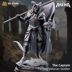 The Captain - Tiefling Veteran Soldier