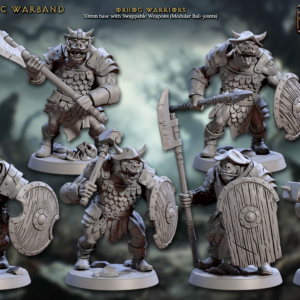 Orhog Warriors en armure lourde